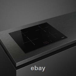 Smeg 60cm 4 Zone Plug & Play Induction Hob Black SI2641DUK