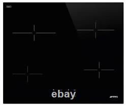 Smeg Hob SE264TD1 Ex Display 60cm Black 4 Zone Ceramic (JUB-9824)