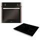 Stainless Steel Cda Electric Oven & 60cm Cookology Built-in Ceramic Hob Pack