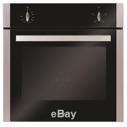 Stainless Steel CDA Electric Oven, 60cm Cookology Ceramic Hob & Hood Pack