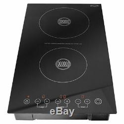 Stellar 2 Ring Induction Hob Counter Top with Touch Control & 13amp Plug