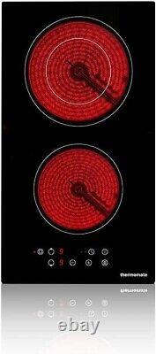 THERMOMATE 3200W Ceramic Hob Built-in Electric Cooktop Cooker &Touch