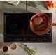 Vonshef Twin Digital Induction Hob Double Plate Electric Table Top Led Display