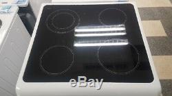 Wd2031 white hotpoint 60cm double oven ceramic hob electric cooker hae60p