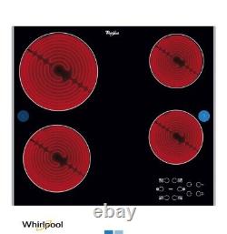 Whirlpool AKT8090LX Built-In Ceramic Electric Hob Black -2 Years warranty