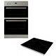 Whirlpool Akz162/02/ix Built In Double Oven & Cookology Cet600 Ceramic Hob Pack