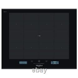 Whirlpool SMP658C/BT/IXL 65cm Flexi-Zone Induction Hob, Slider Controls, Timers