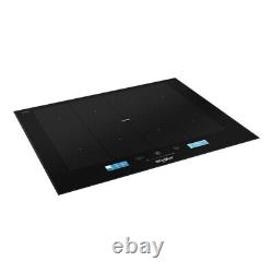 Whirlpool SMP658C/BT/IXL 65cm Flexi-Zone Induction Hob, Slider Controls, Timers