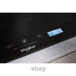 Whirlpool SMP658C/BT/IXL 65cm Flexi-Zone Induction Hob, Slider Controls, Timers