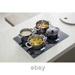 Whirlpool SMP658C/BT/IXL 65cm Flexi-Zone Induction Hob, Slider Controls, Timers