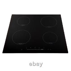Willow WI60BU 60cm Built-in Touch Control Induction Hob with Safety Lock -Black