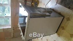 Zanussi 60 electric double oven ceramic hob standing cooker white zcv66000WA