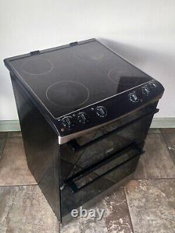 Zanussi Double Electric Oven, ceramic hob & grill (free-standing). ZCV660CTX