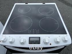 Zanussi Electric Cooker Induction Hob Double Oven 60cm White