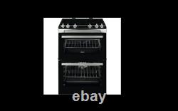 Zanussi ZCI66050XA 60cm Double Oven Electric Cooker With Induction Hob