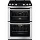 Zanussi Zci660exc Freestanding A Rated 60cm Double Oven Electric Induction Hob
