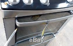 Zanussi ZCI660EXC Freestanding A Rated 60cm Double Oven Electric Induction Hob