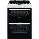 Zanussi Zci66250wa Free Standing A/a Electric Cooker With Induction Hob 60cm