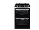 Zanussi Zci66278xa 60cm Electric Double Oven With Induction Hob