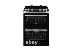 Zanussi ZCI66278XA 60cm Electric Double Oven with Induction Hob A115924