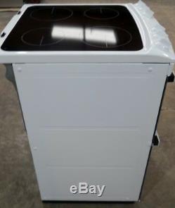 Zanussi ZCV46050WA Free Standing Electric Cooker with Ceramic Hob White