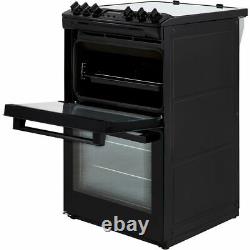 Zanussi ZCV46250BA Free Standing A/A Electric Cooker with Ceramic Hob 55cm