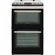 Zanussi Zcv46250xa Free Standing A/a Electric Cooker With Ceramic Hob 55cm