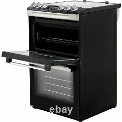 Zanussi ZCV46250XA Free Standing A/A Electric Cooker with Ceramic Hob 55cm