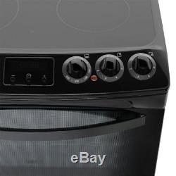 Zanussi ZCV48300BA Avanti Free Standing Electric Cooker with Ceramic Hob 55cm