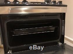 Zanussi ZCV66030XA Electric Cooker Double Oven Ceramic Hob Stainless Steel