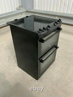 Zanussi ZCV66050BA 60cm Double Oven Electric Cooker with Ceramic Hob #LF23960