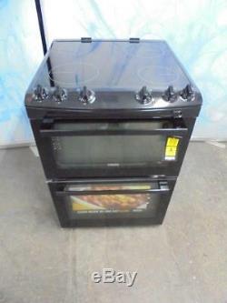 Zanussi ZCV66050BA 60cm Electric Cooker with Ceramic Hob Black HA2502