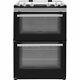 Zanussi Zcv66050xa Free Standing A/a Electric Cooker With Ceramic Hob 60cm