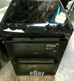 Zanussi ZCV66080BV Electric Cooker with Ceramic Hob Black (CK1705)