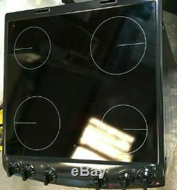Zanussi ZCV66080BV Electric Cooker with Ceramic Hob Black (CK1705)