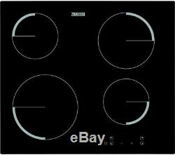 Zanussi ZEV6240FBA 4 Burner Zone Rimless Frameless Touch Control Ceramic Hob