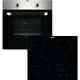 Zanussi Zpvf4131x Electric Fan Oven And Ceramic Hob Pack Stainless Steel